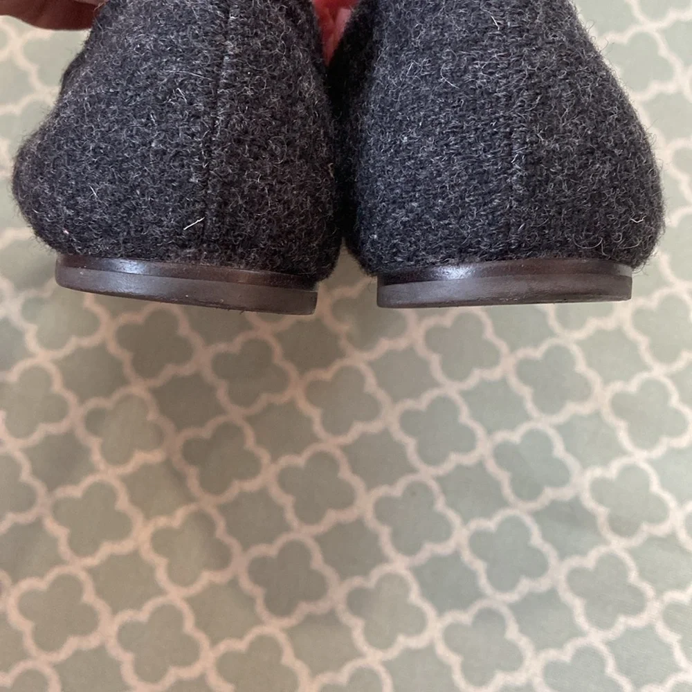 Tory Burch Ambrose Wool Leather Flats 8